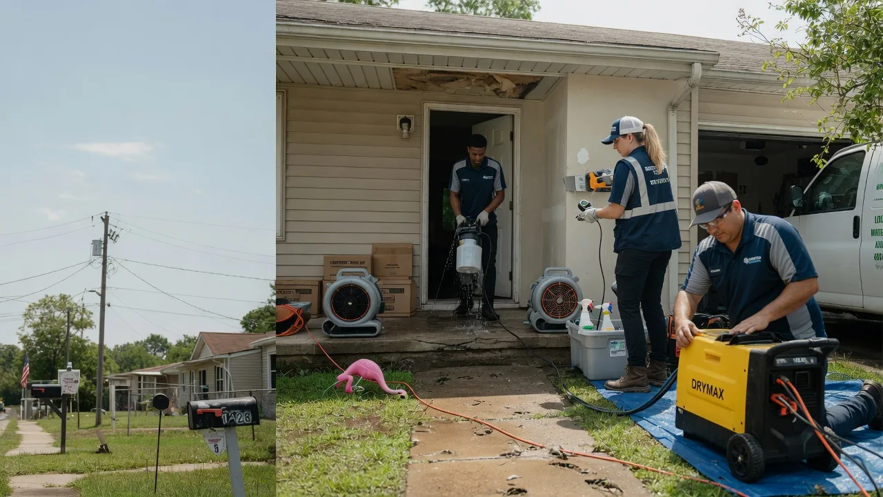 Storm Damage Water Removal in Piedmont, SC near me